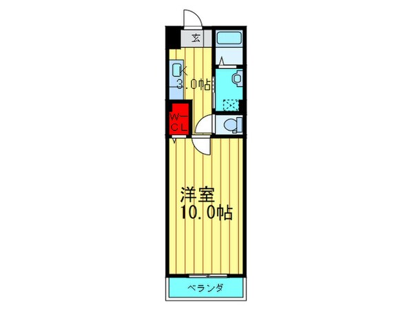 サンローレルの物件間取画像